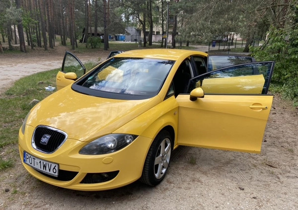 Seat Leon cena 10000 przebieg: 187000, rok produkcji 2008 z Sejny małe 67